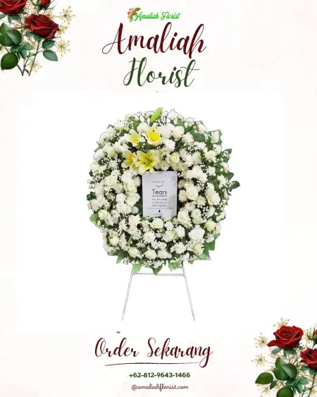 Krans Bunga Duka Bungkulan